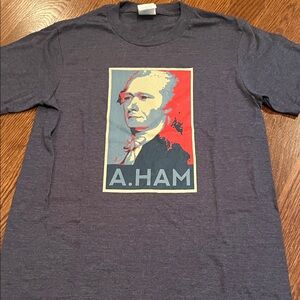Alexander Hamilton Graphic Tee - Navy Blue Kid’s T-Shirt